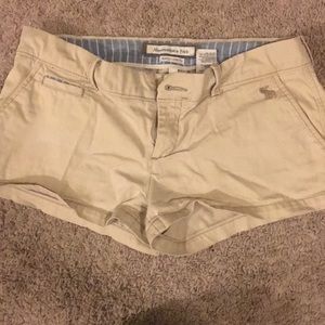 Abercrombie khaki shorts
